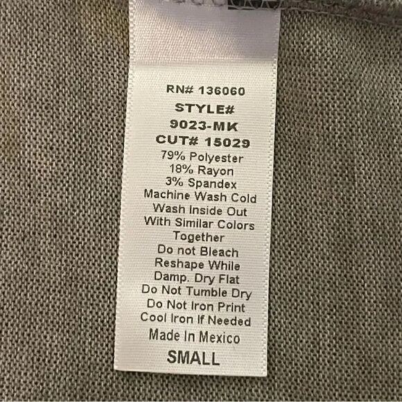 Project Social T Womens Sweater Top Fleece Neck Heather Gray Size Small - Picture 9 of 12